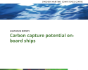 Carbon capture potential onboard ships