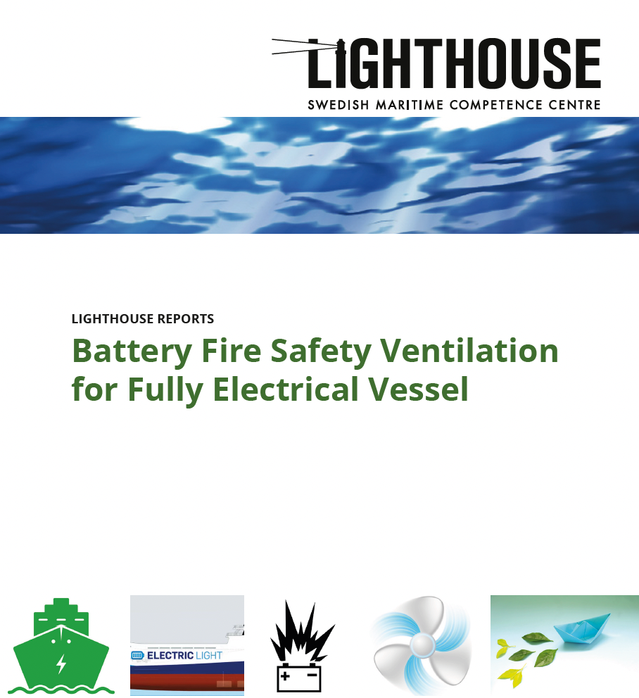 Battery Fire Safety Ventilation for Fully Electrical Vessel